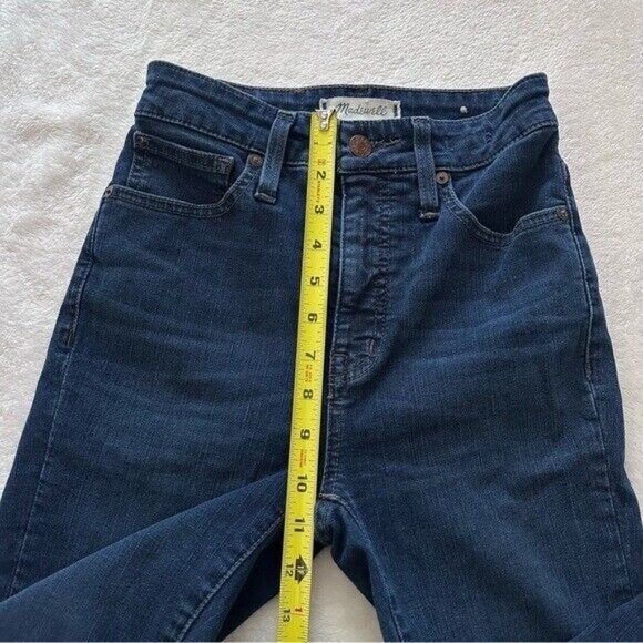 Madewell Curvy High-Rise Skinny Jeans in Hayes Wash Size 24 - Picture 6 of 14